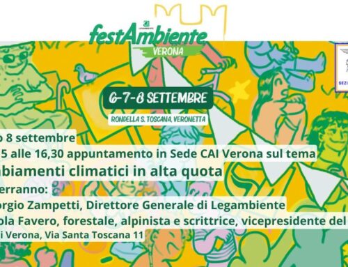 sabato 7 settembre | La montagna ai tempi della crisi climatica, Paola Favero | FestAmbiente @ Legambiente