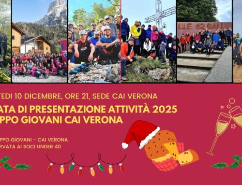 martedì 10 dicembre | Presentazione attività 2025 e festeggiamenti Gruppo Giovani