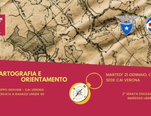 martedì 21 gennaio | Cartografia e orientamento – Gruppo Giovani